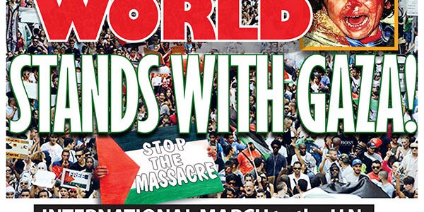 SAT. AUG. 9 Millions of people around the world will be in the streets for Gaza. In New York, join a major march to the U.N. to declare: THE WORLD […]