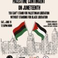 Saturday, June 1912 pmFrederick Douglass Square, Brooklyn, NY(Formerly Nostrand & Jefferson)Info: https://www.instagram.com/p/CQM1rMngxWD/ Stand with the December 12 Movement and Sistas’ Place You cannot stand for Palestinian liberation without standing for […]