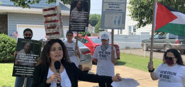 Al-Awda NY took a message of justice and accountability to the home of notorious Long Island extremist Zionist settler Justin “Yaakov” Fauci on Tuesday, July 27. Fauci moved from New […]